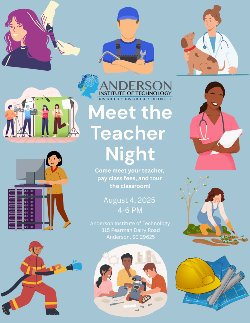 meet the teacher night at ait from 4-6 pm